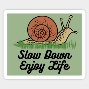 Slow Down Sticker